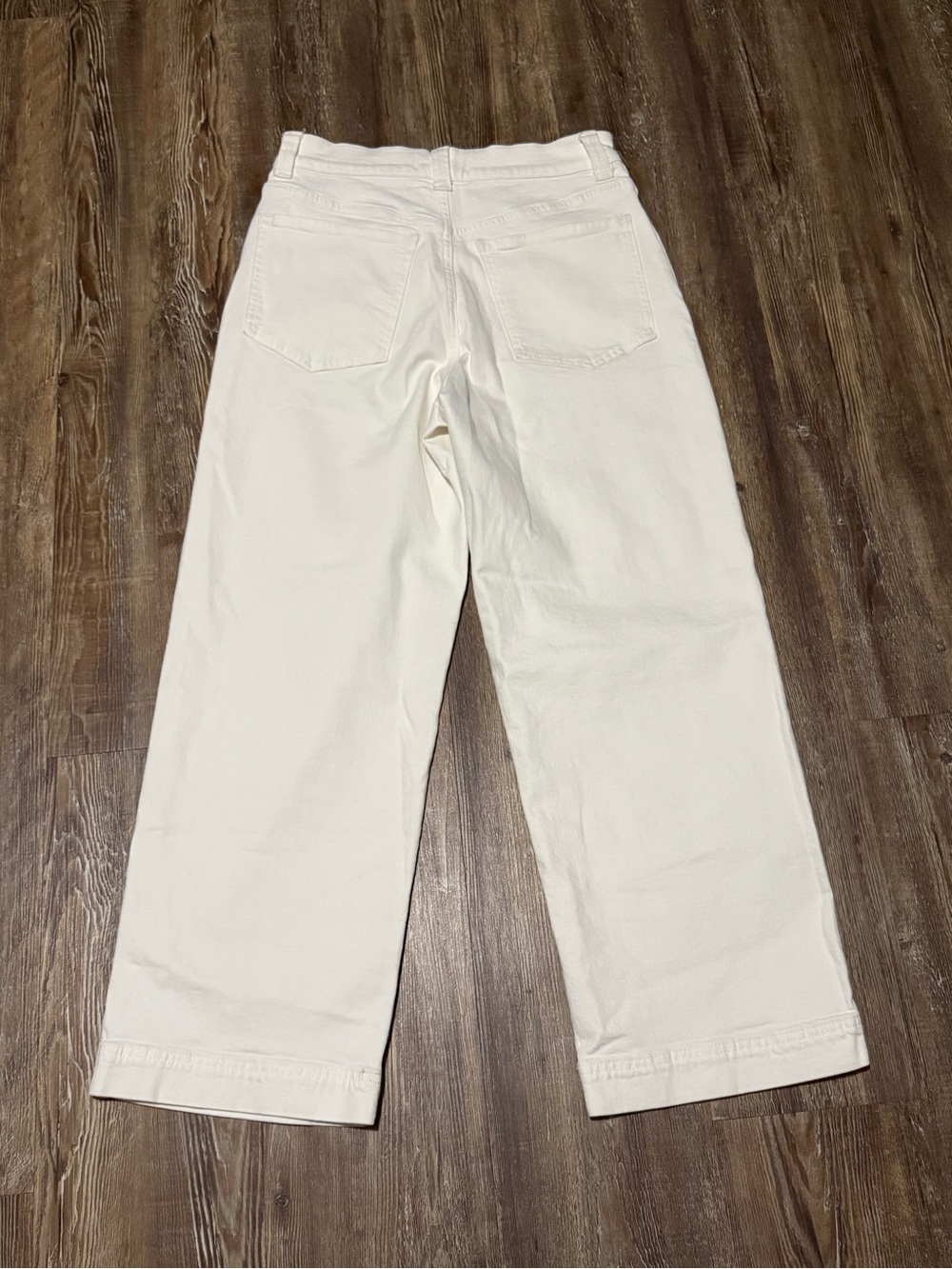 Madewell The Perfect Vintage Wide Leg Crop Jeans Women's 28 High Rise in Tile Wh - Picture 7 of 8